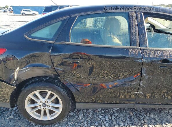 1FADP3F2XHL275107 2017 FORD FOCUS Black უკანა სავარძლების ხედი