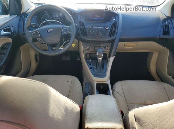 1FADP3F2XHL275107 2017 FORD FOCUS Black წინა პანელის ხედი