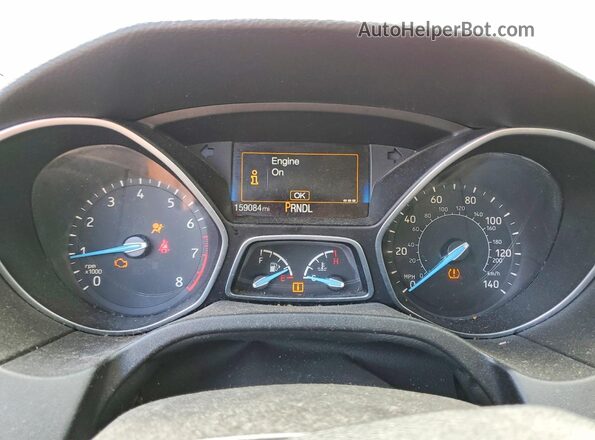 1FADP3F2XJL206679 2018 FORD FOCUS Silver Widok zestawu wskaźników