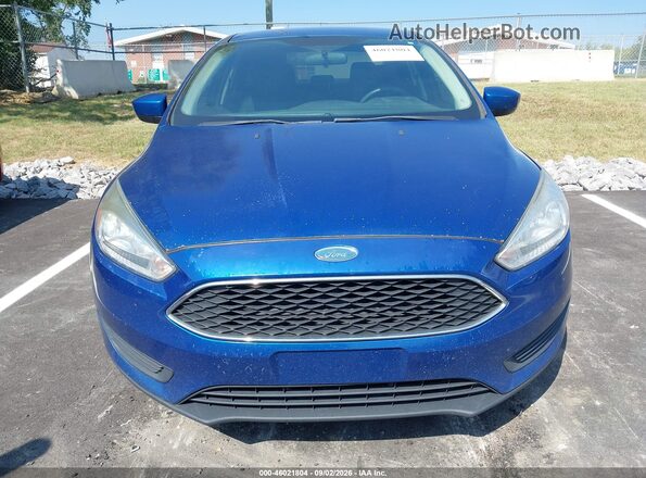 1FADP3F2XJL237057 2018 FORD FOCUS Blue Widok z przodu