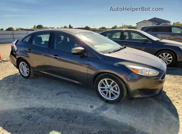 1FADP3F2XJL261097 2018 FORD FOCUS Серый Передняя правая четверть