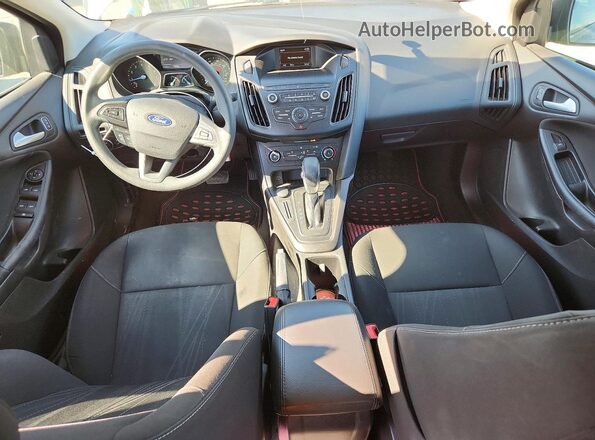 1FADP3F2XJL261097 2018 FORD FOCUS Серый Вид панели приборов