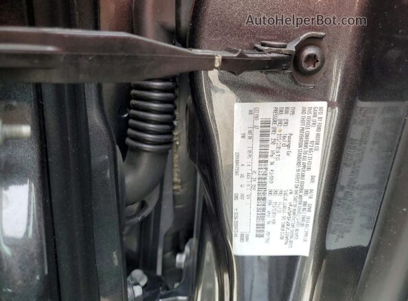 1FADP3F2XJL329608 2018 FORD FOCUS Gray VIN sticker view