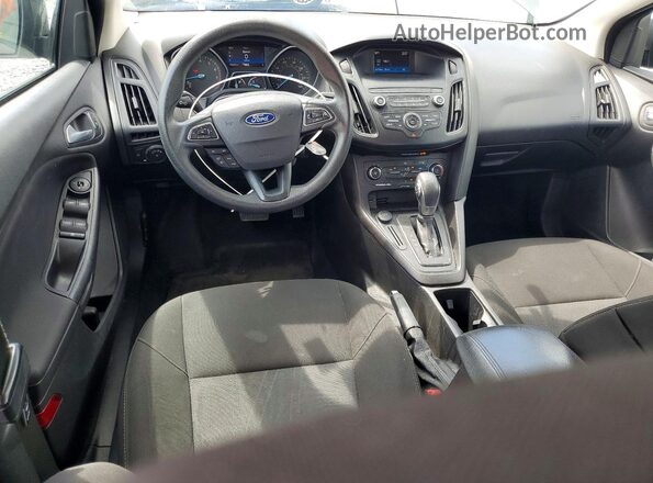 1FADP3F2XJL329608 2018 FORD FOCUS Gray Dashboard view