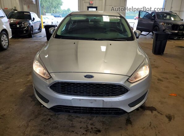 1FADP3FE4JL236352 2018 FORD FOCUS Silver Front view