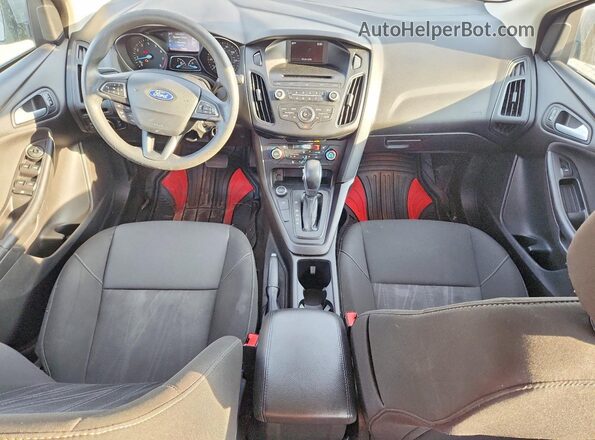 1FADP3FE8HL289825 2017 FORD FOCUS Silver Dashboard view