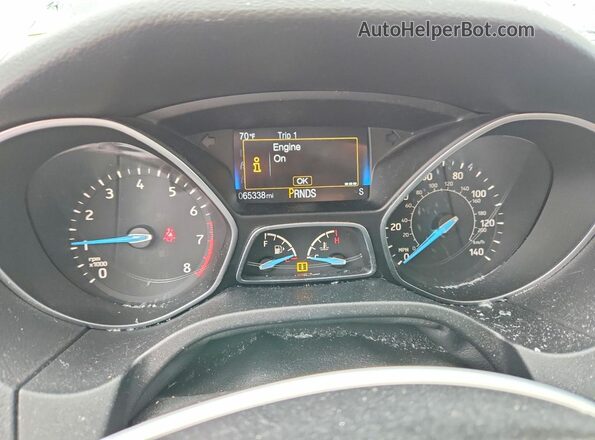1FADP3FEXJL298354 2018 FORD FOCUS Gray Սարքավորումների վահանակի տեսք