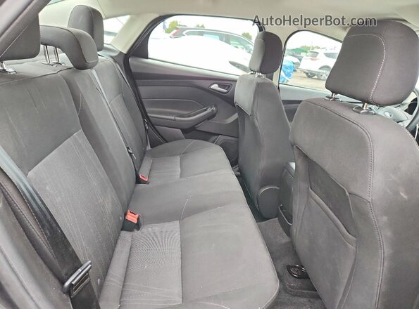 1FADP3FEXJL298354 2018 FORD FOCUS Gray Հետևի նստատեղերի տեսք