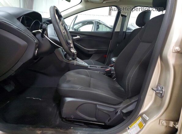 1FADP3H22JL314761 2018 FORD FOCUS Tan Widok wnętrza z przodu