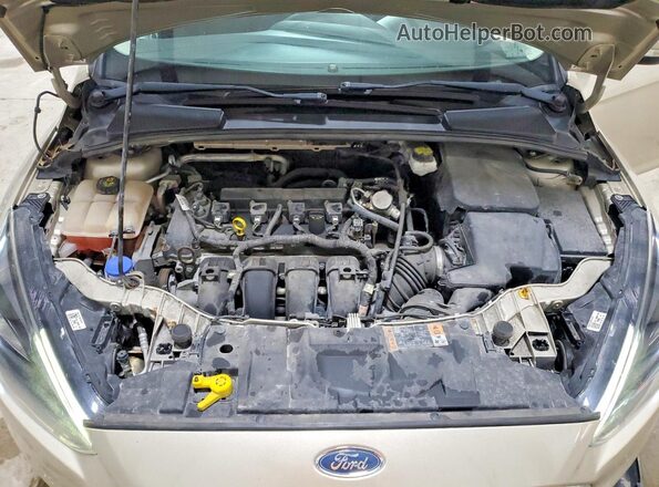 1FADP3H22JL314761 2018 FORD FOCUS Tan Widok wnętrza z tyłu