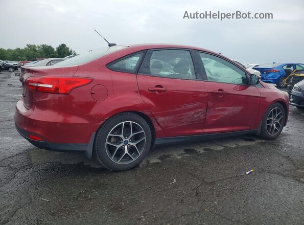 1FADP3H24HL305697 2017 FORD FOCUS Red Trasero derecho