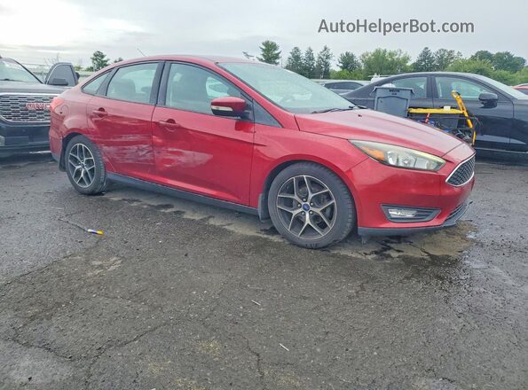 1FADP3H24HL305697 2017 FORD FOCUS Red Delantero derecho