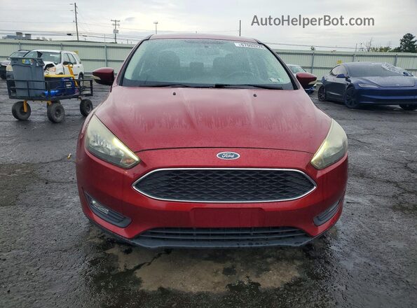 1FADP3H24HL305697 2017 FORD FOCUS Red Vista frontal