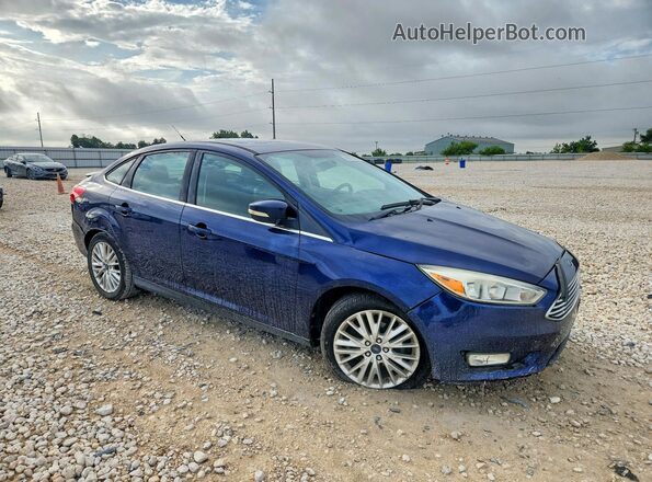 1FADP3J21GL296868 2016 FORD FOCUS Blue Front right