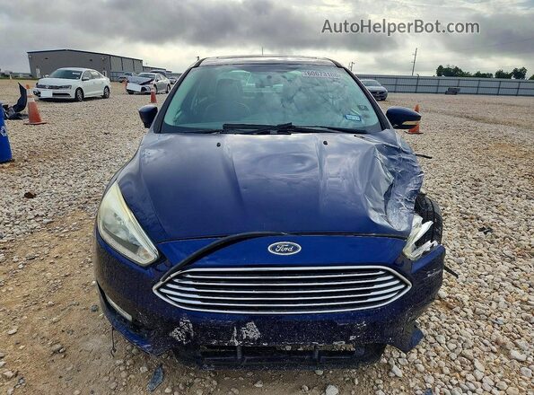 1FADP3J21GL296868 2016 FORD FOCUS Blue Front view