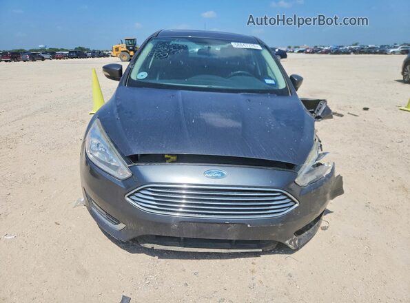 1FADP3J27JL233071 2018 FORD FOCUS Gray Widok z przodu