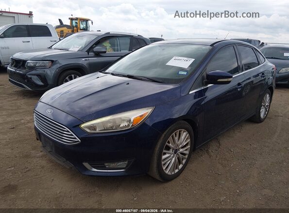 1FADP3J29GL214479 2016 FORD FOCUS Blue Առջևի ձախ երեք քառորդ տեսարան