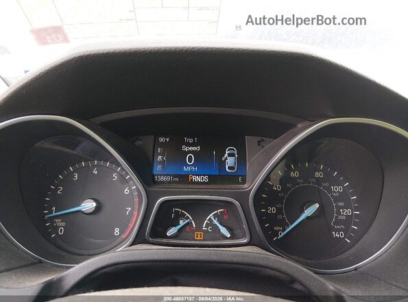 1FADP3J29GL214479 2016 FORD FOCUS Blue Հետևի նստատեղերի տեսք