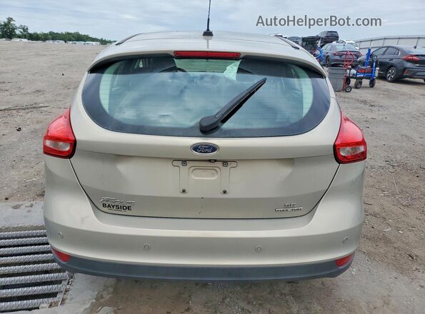1FADP3K20GL242606 2016 FORD FOCUS Beige Հետևի տեսք