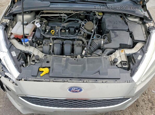 1FADP3K20GL242606 2016 FORD FOCUS Beige Սալոնի հետևի տեսք