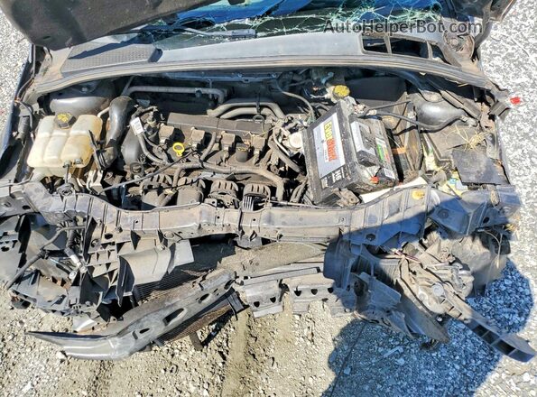 1FADP3K20GL350160 2016 FORD FOCUS Gray უკანა სალონის ხედი