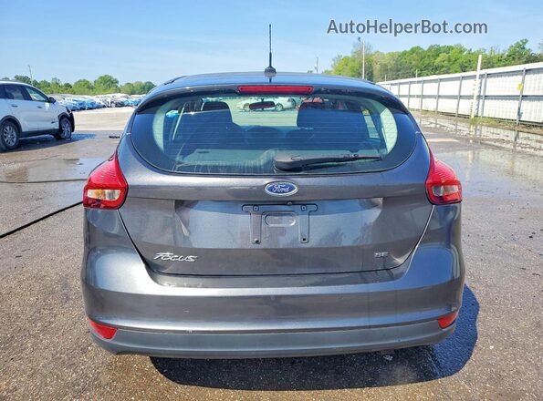 1FADP3K21JL267036 2018 FORD FOCUS Gray Rear view