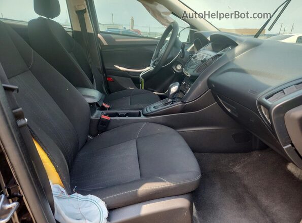 1FADP3K21JL277727 2018 FORD FOCUS Black Vista interior delantera