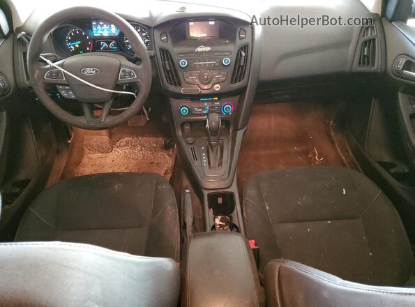 1FADP3K22JL251640 2018 FORD FOCUS Black Вид панелі приладів