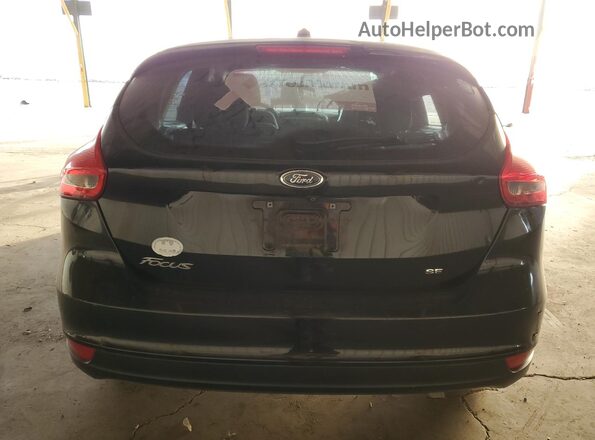 1FADP3K22JL251640 2018 FORD FOCUS Black Вид ззаду