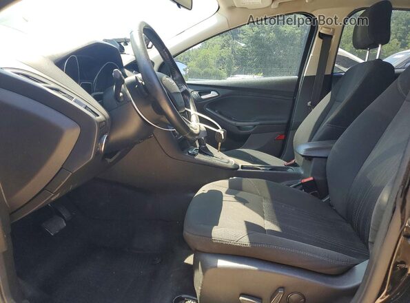 1FADP3K23GL362643 2016 FORD FOCUS Black წინა სალონის ხედი