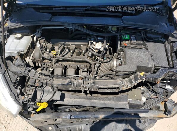 1FADP3K23GL362643 2016 FORD FOCUS Black უკანა სალონის ხედი
