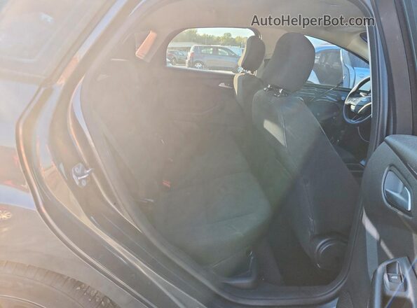 1FADP3K25HL301439 2017 FORD FOCUS Gray უკანა სავარძლების ხედი