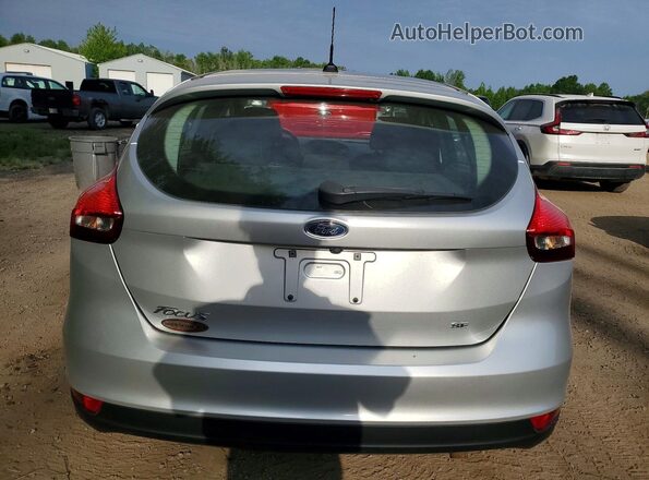 1FADP3K26JL262933 2018 FORD FOCUS Silver Vista trasera
