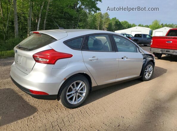 1FADP3K26JL262933 2018 FORD FOCUS Silver Trasero derecho