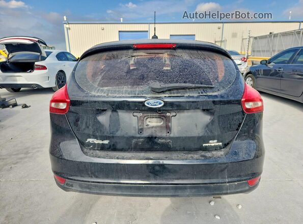 1FADP3K27GL213720 2016 FORD FOCUS Black Widok z tyłu