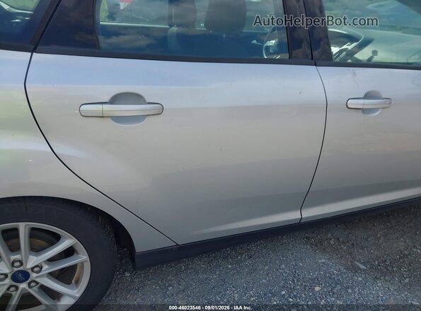 1FADP3K27GL217203 2016 FORD FOCUS Silver Вид щитка приладів