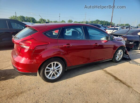 1FADP3K27GL359308 2016 FORD FOCUS Красный Задняя правая четверть