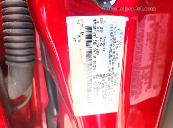 1FADP3K27GL359308 2016 FORD FOCUS Красный Вид подкапотного пространства