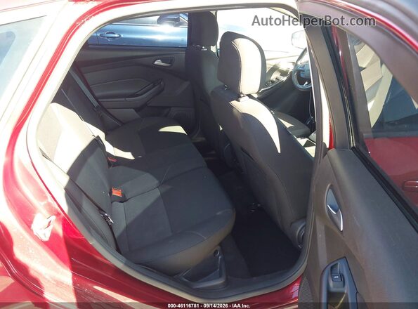 1FADP3K28GL254289 2016 FORD FOCUS Red Widok naklejki z numerem VIN