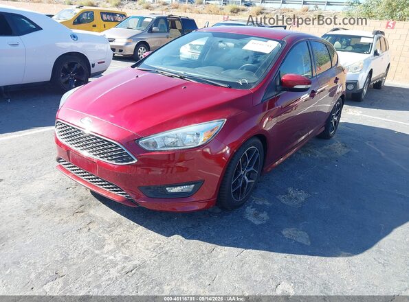 1FADP3K28GL254289 2016 FORD FOCUS Red Przód lewy