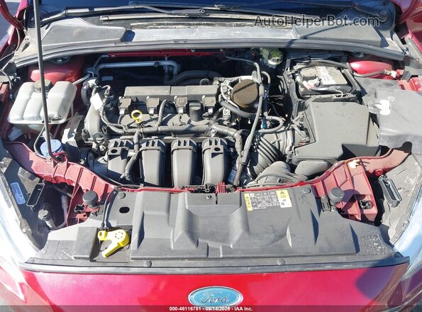 1FADP3K28GL254289 2016 FORD FOCUS Red Widok z tyłu