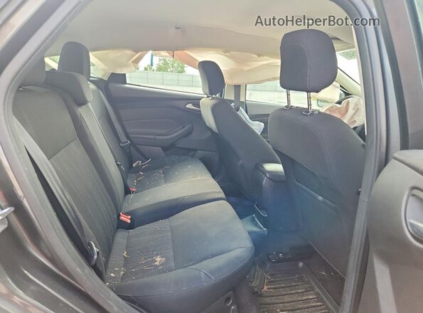 1FADP3K28JL218187 2018 FORD FOCUS Gray უკანა სავარძლების ხედი