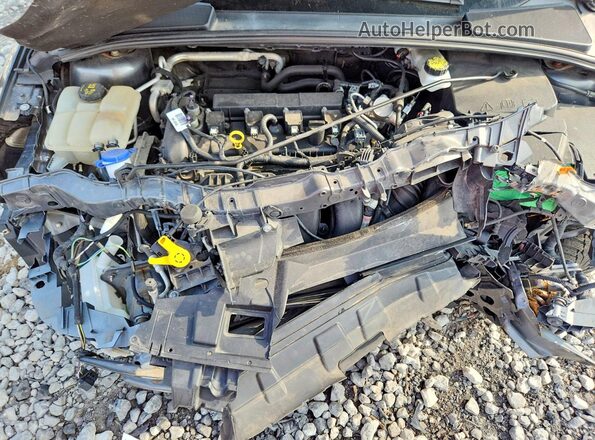 1FADP3K28JL218187 2018 FORD FOCUS Gray უკანა სალონის ხედი