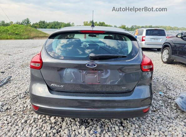 1FADP3K28JL218187 2018 FORD FOCUS Gray უკანა ხედი