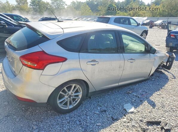1FADP3K2XHL217956 2017 FORD FOCUS Silver Rear right