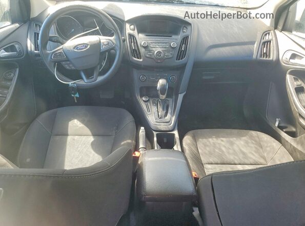 1FADP3K2XHL217956 2017 FORD FOCUS Silver Dashboard view