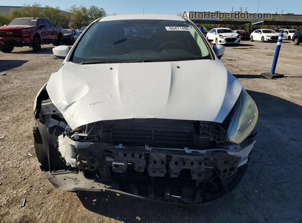 1FADP3K2XJL331316 2018 FORD FOCUS White Vista frontal