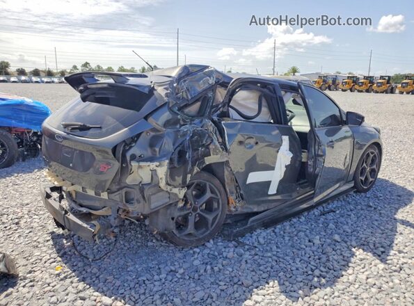 1FADP3L92HL319201 2017 FORD FOCUS Gray Trasero derecho
