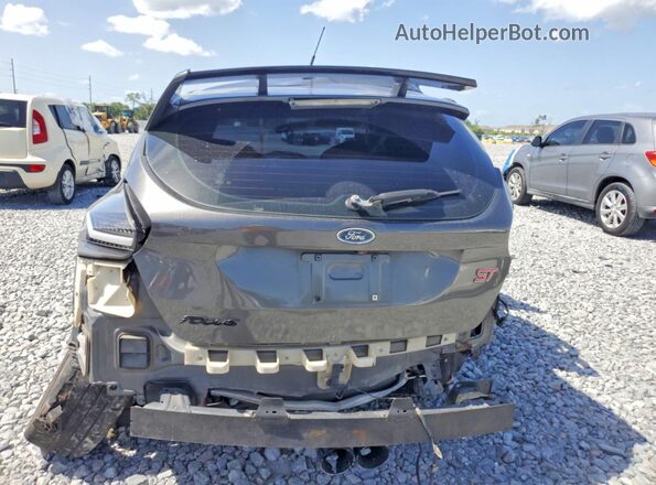 1FADP3L92HL319201 2017 FORD FOCUS Gray Vista trasera