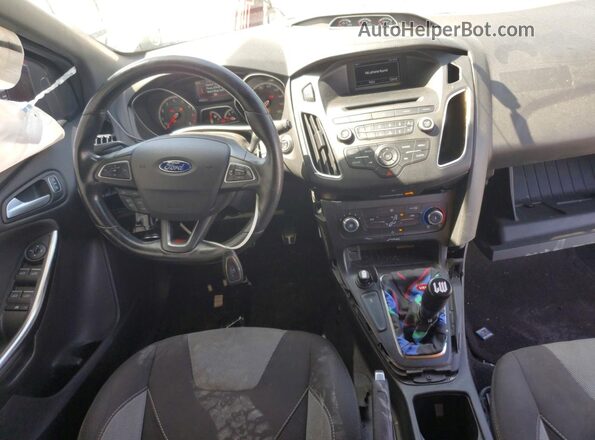 1FADP3L92HL319201 2017 FORD FOCUS Gray Vista del salpicadero
